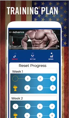 US Army Fit Training & Fitness Workouts android App screenshot 9