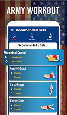 US Army Fit Training & Fitness Workouts android App screenshot 10